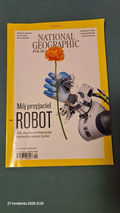 Nationale Geographic Polska Mój przyjaciel robot 09/2020