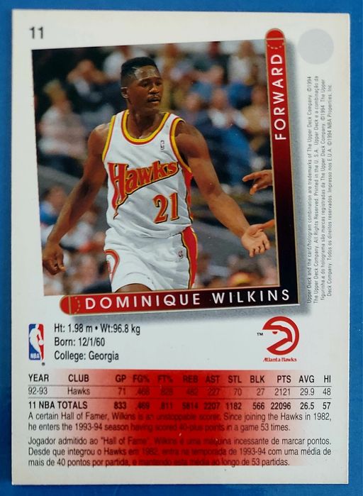 3 Cromos NBA 1994
