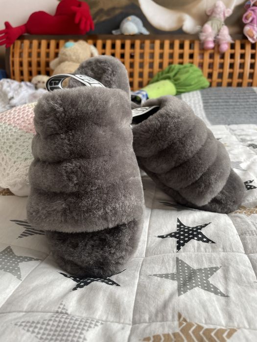Тапочки босоніжки мєхові хутряні ugg оригінал