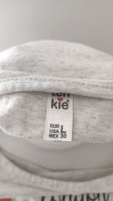 Koszulka t-shirt krótki rękaw bawełna l