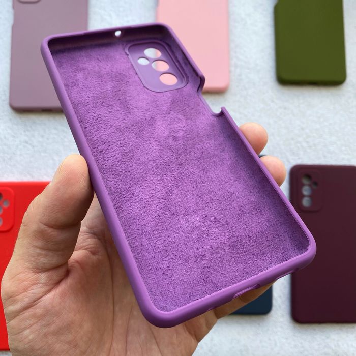 Чохол Silicone case ТОП якість Samsung Galaxy M52 | Чехол Самсунг М52