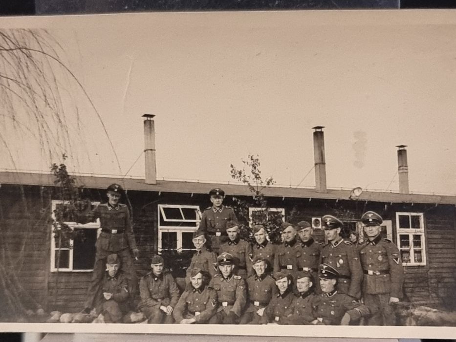 Zdjęcie żołnierzy Waffen SS 3 Rzesza Wehrmacht