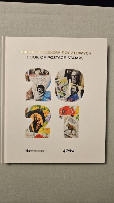 Okazja! Księga znaczków pocztowych 2021, kompletna