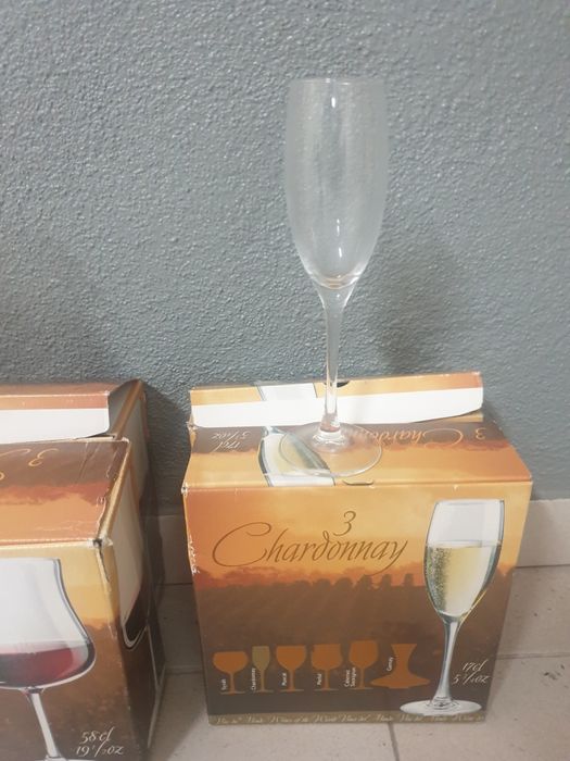 Copos variados conjuntos completos