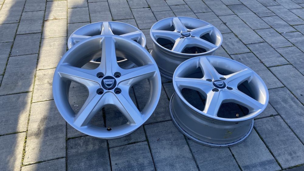 Felgi aluminiowe Dezent do Dacia 4x100 16 cali Renault