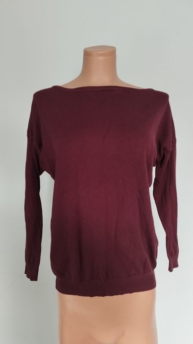 Sweterek śliwkowy r.M