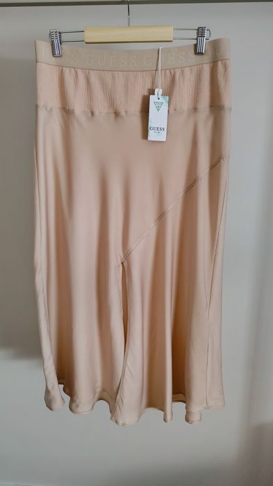 Spódnica satynowa Guess r. XL