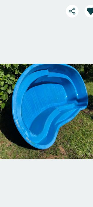 Basen poliestrowy 290cm//140cm/70 cm
