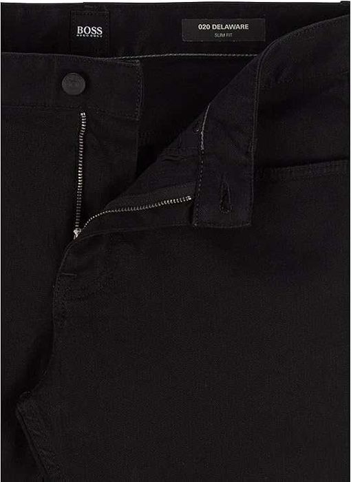 Męskie Jeansy BOSS Czarne Delaware BC-C 34W/32L