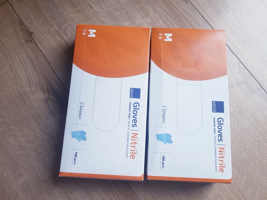 Nowe rekawice nitrynowe marki Abena 200sztuk