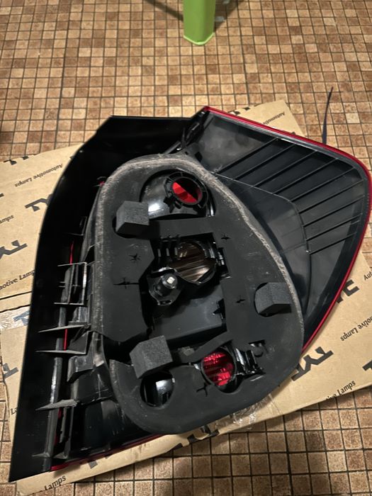 Farolins traseiros escurecidos bmw pack M e81/87
