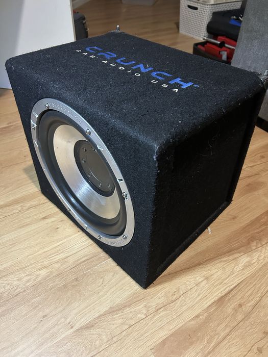 Skrzynia Basowa / Subwoofer Crunch BlackMaxx Car Audio USA