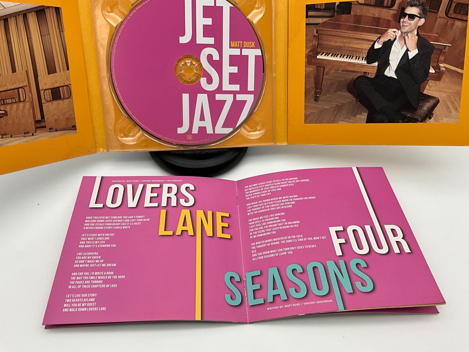Matt Dusk – Jet Set Jazz CD, DIGIPACK, Jazz 2018
