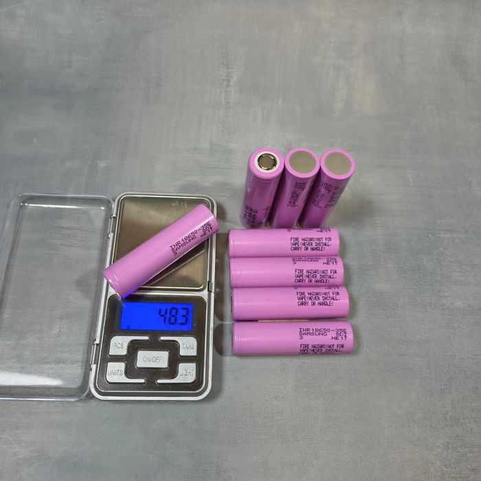 Новий Samsung INR18650 35E 18650 Акумулятор 3400мАч 8А акумулятори