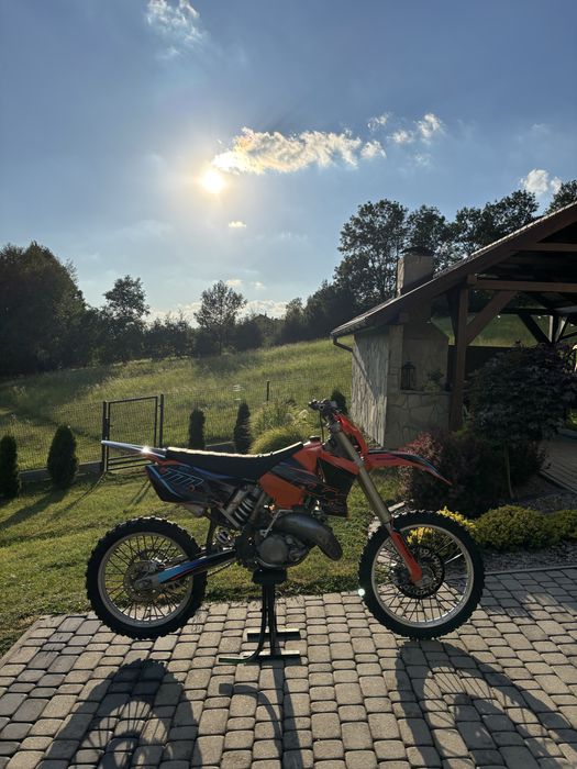 Cross ktm sx125 zdrowa seta