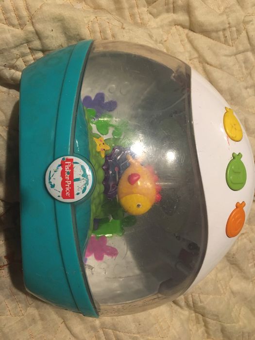 Fisher price uspojajacz pozytywka akwarium