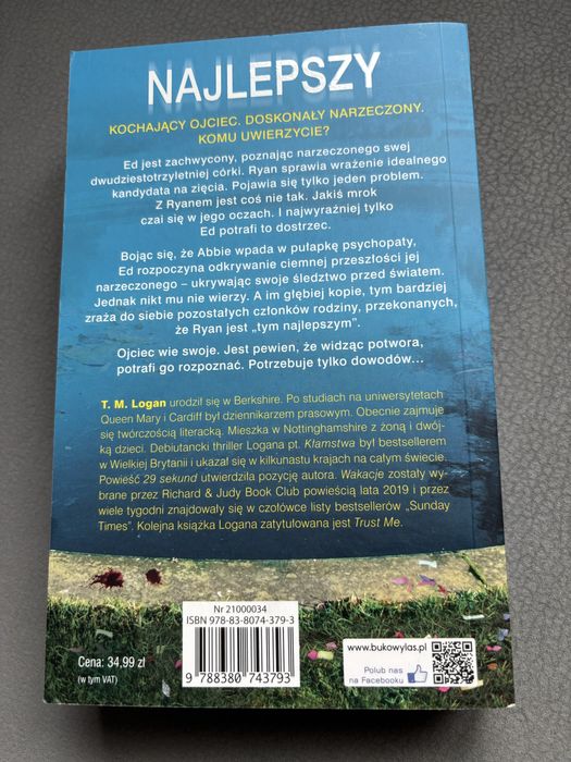 Książka pt. Najlepszy T.M. Logan