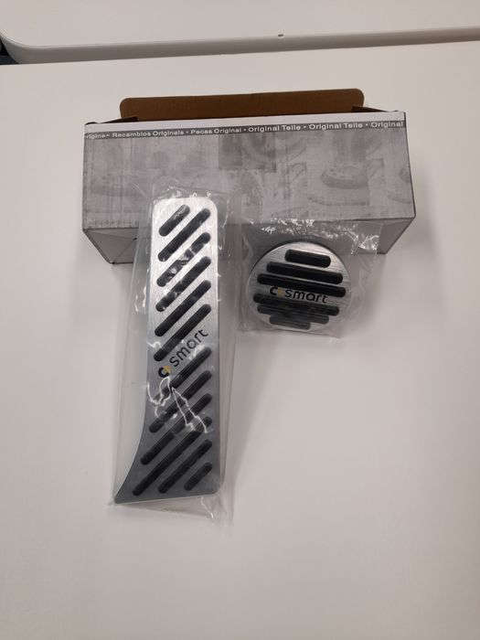 Carro smart fortwo pedais em alumínio NOVO