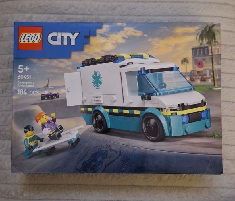 Nowe lego 60451 karetka pgotowia