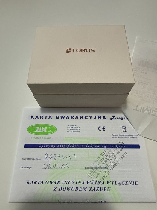 Zegarek Lorus - stan perfekcyjny