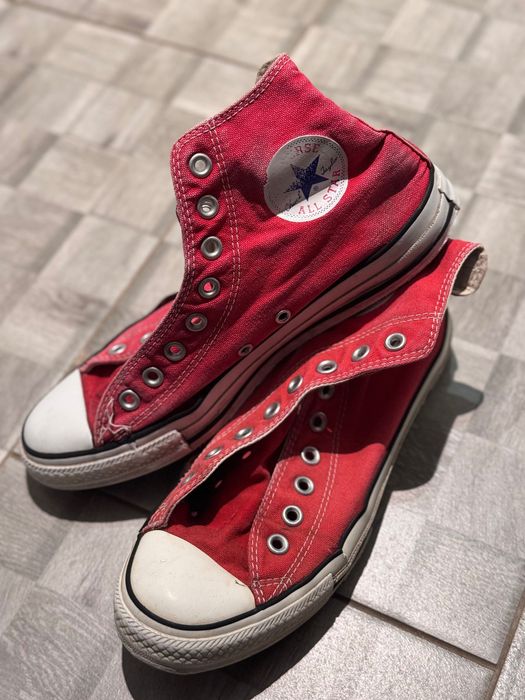 Trampki wysokie CONVERSE 41 26cm Chuck Taylor All Star czerwone