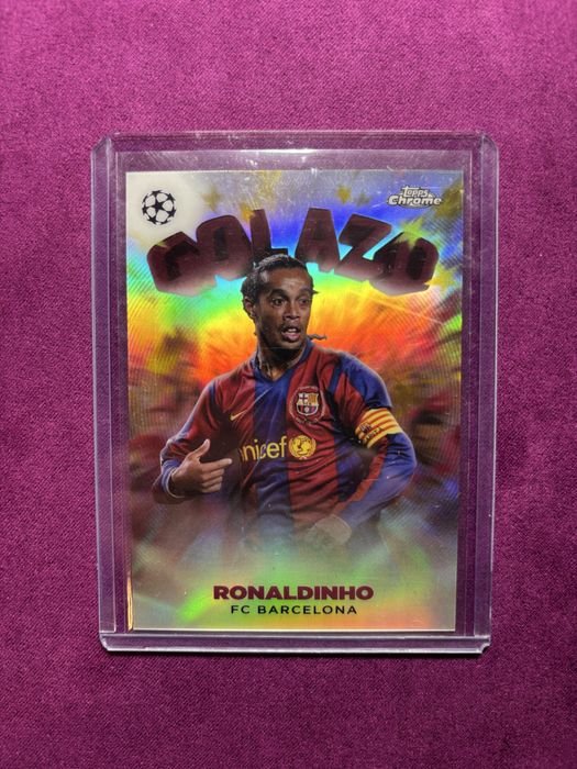 Carta Topps Ronaldinho Golazo