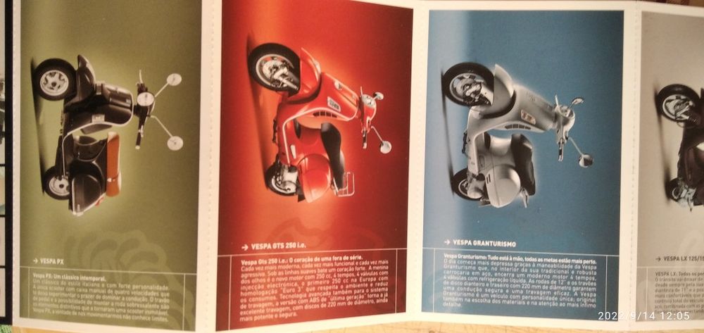 Vespa - comemoração 60 anos
