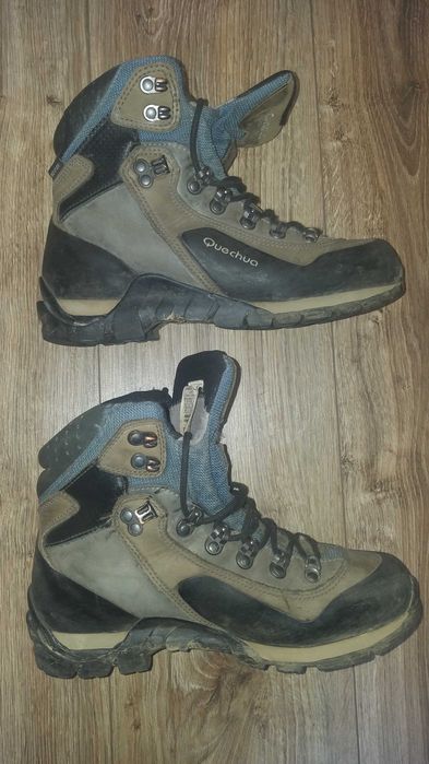 Buty QUECHUA FORCLAZ TREK 900 LADY 38/39 24.5cm górskie Skóra membrana