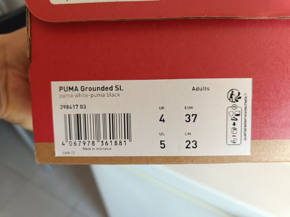 Vendo sapatilhas da puma de mulher