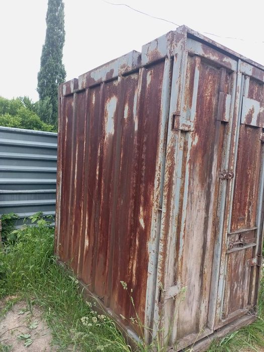 Будка металлическая