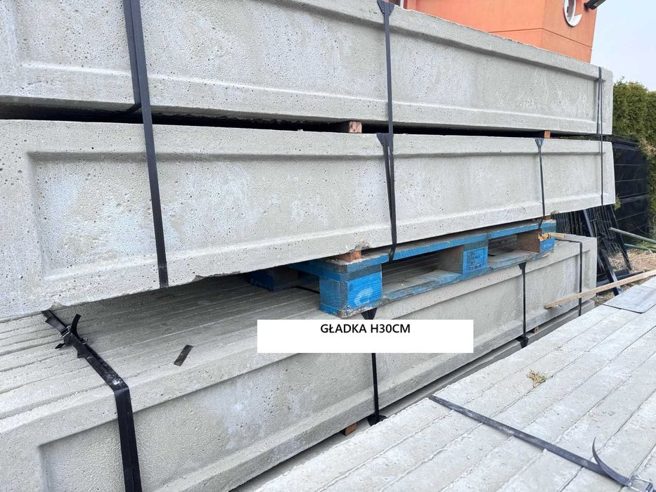 Podmurówki betonowe 20cm, 25cm, 30cm, ogrodzenia