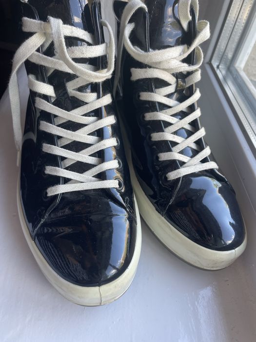 Ботинки ecco кожаные