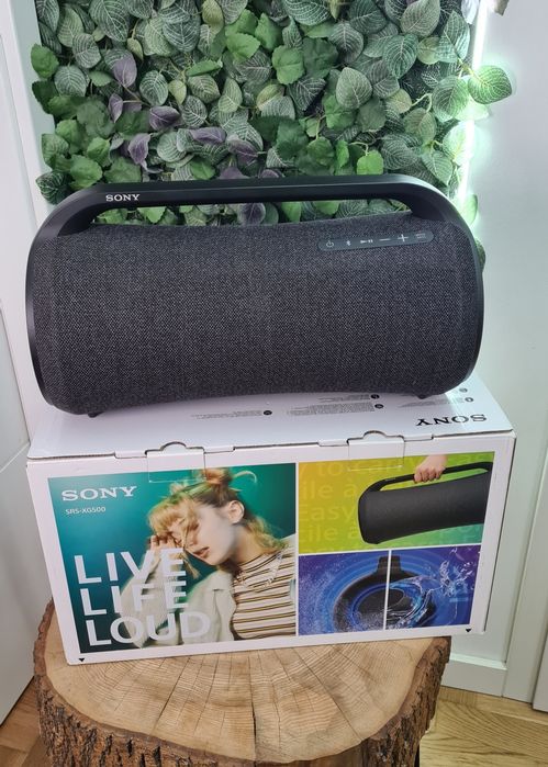Głośnik bluetooth Sony SRS XG 500 konkurent JBL BOOMBOX
