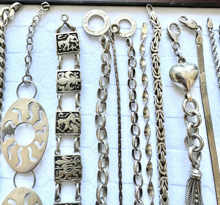 Серебро браслеты