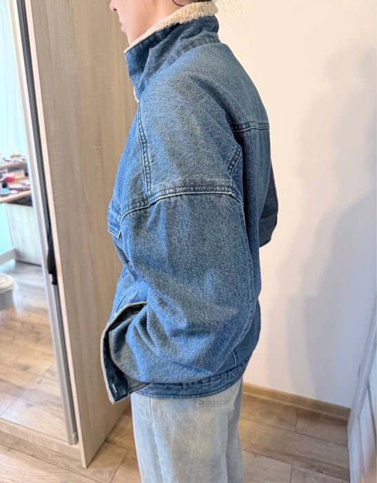 Kurtka dżynsowa zara rozm s oversize