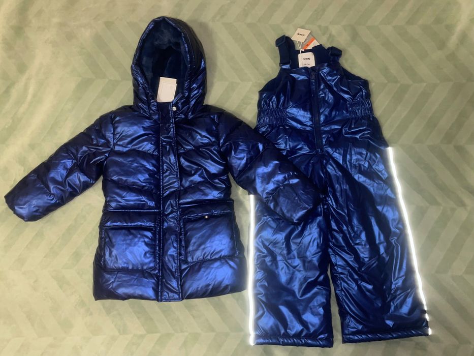 Зимовий комплект на дівчинку (куртка та штани) 98 розмір