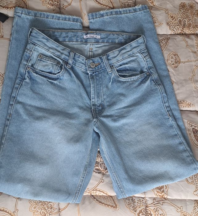 4 Calças ganga e algodão