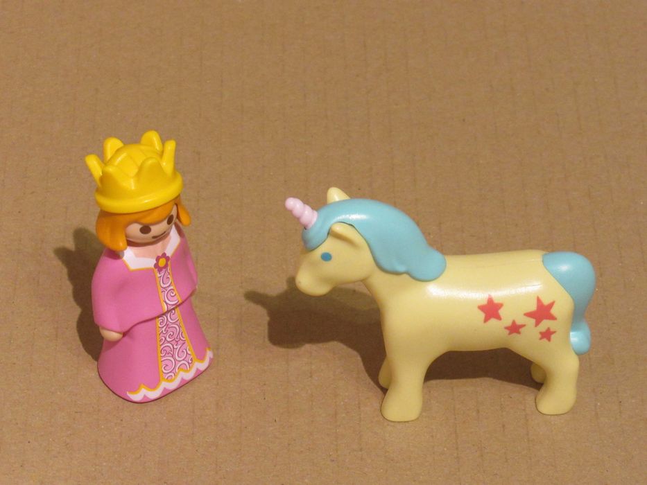 Playmobil set princesa e unicórnio