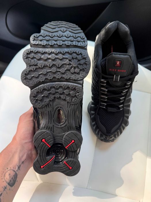(ОПЛАТА ПІСЛЯ ОГЛЯДУ)Nike Shox TL Black Найк Шокс ТЛ Чорні