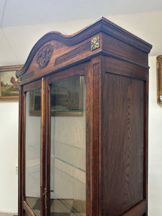 Вітрина дубова витрина дерево сервант 3174