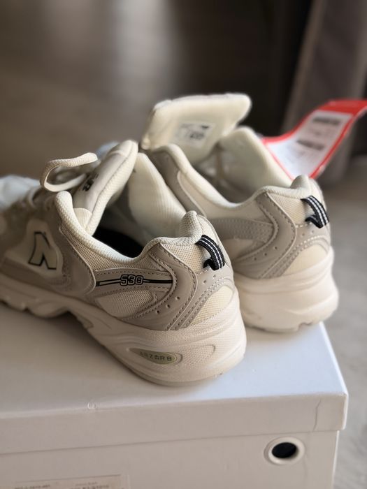 Sneakersy New Balance, szaro-białe