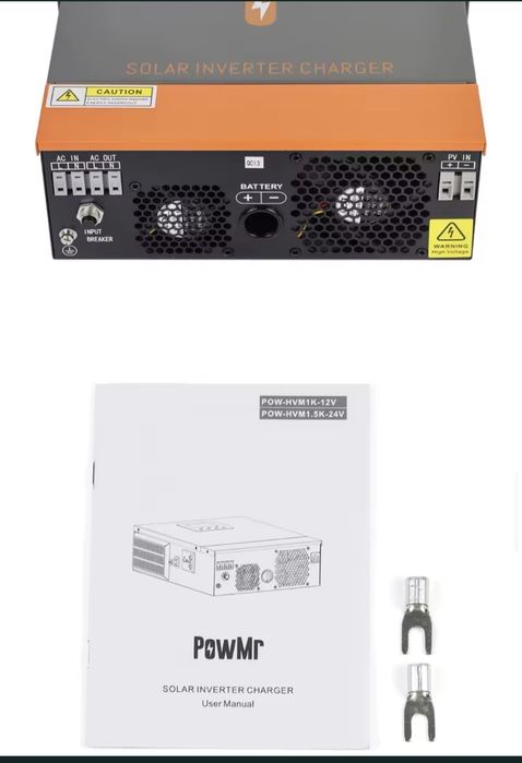 Гібридний інвертор PowMr POW-HVM1K-12V 1000 Вт 220 В