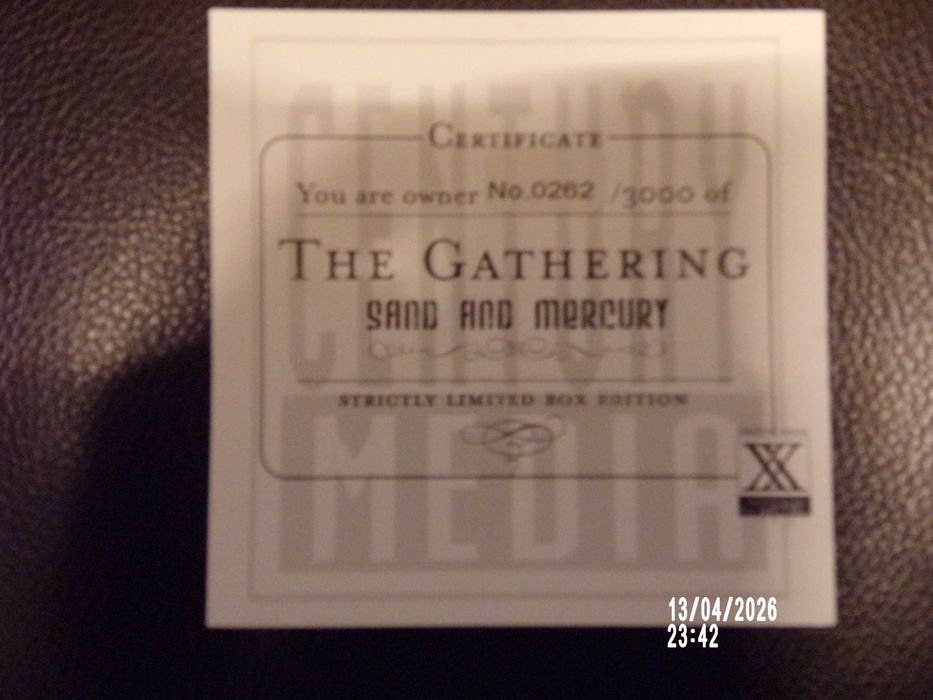 Box set - The Gathering - 10 CD - 50€