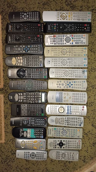 Piloty oryginalne DVD,VHS,TV,Audio inne.