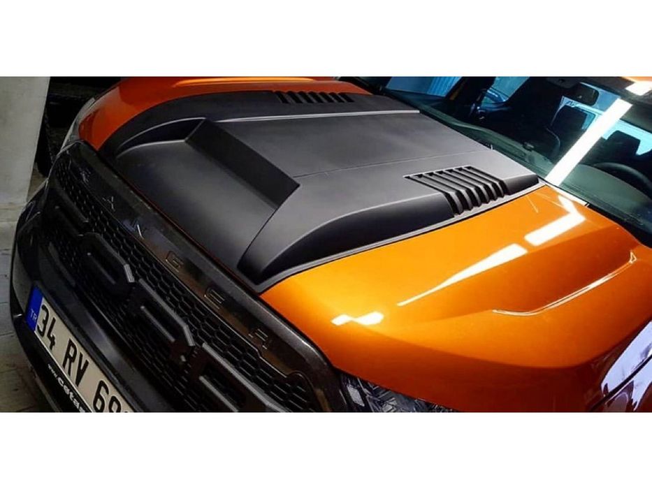 Ford Ranger 2011-2022 рр. Накладка на капот V1 (ABS)