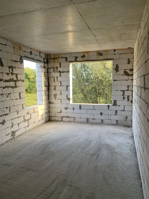 Двоповерховий будинок 110м2 у с.Лісові Гринівці На етапі будівництва!