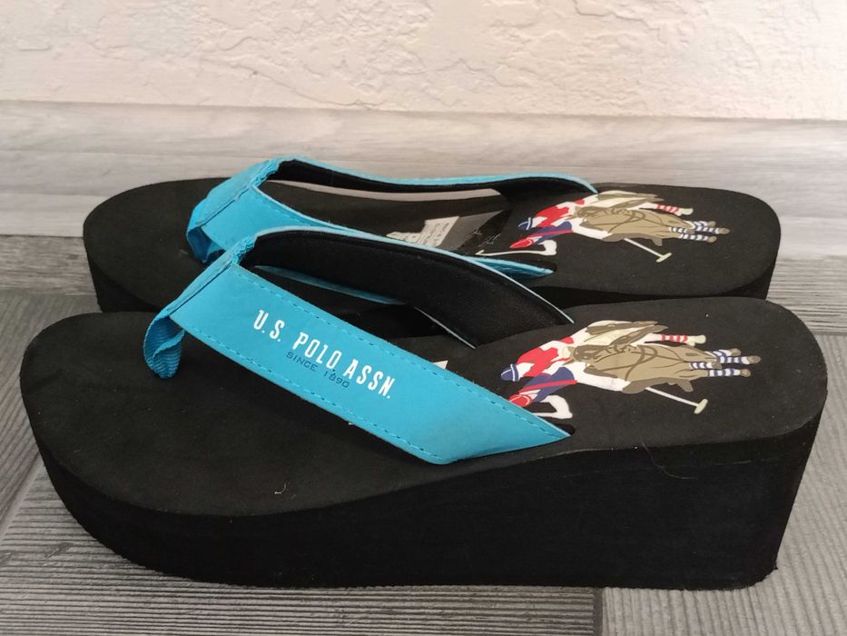 Оригинальные шлепанцы вьетнамки U.S. Polo Assn 37 размера