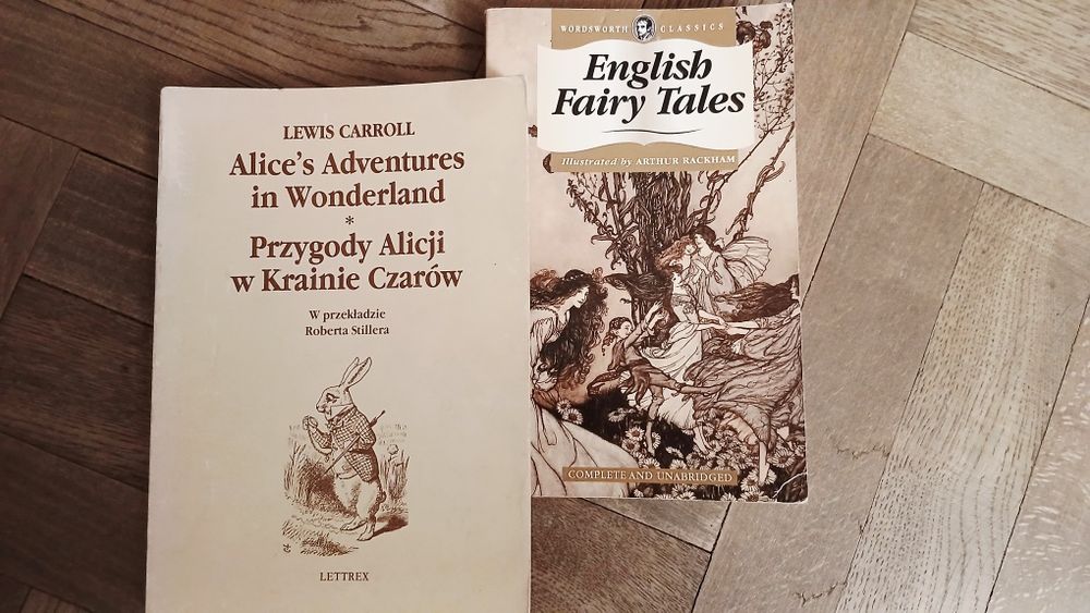L. Carroll, "Alice's Adventures in Wonderland", "English Fairy Tales"
