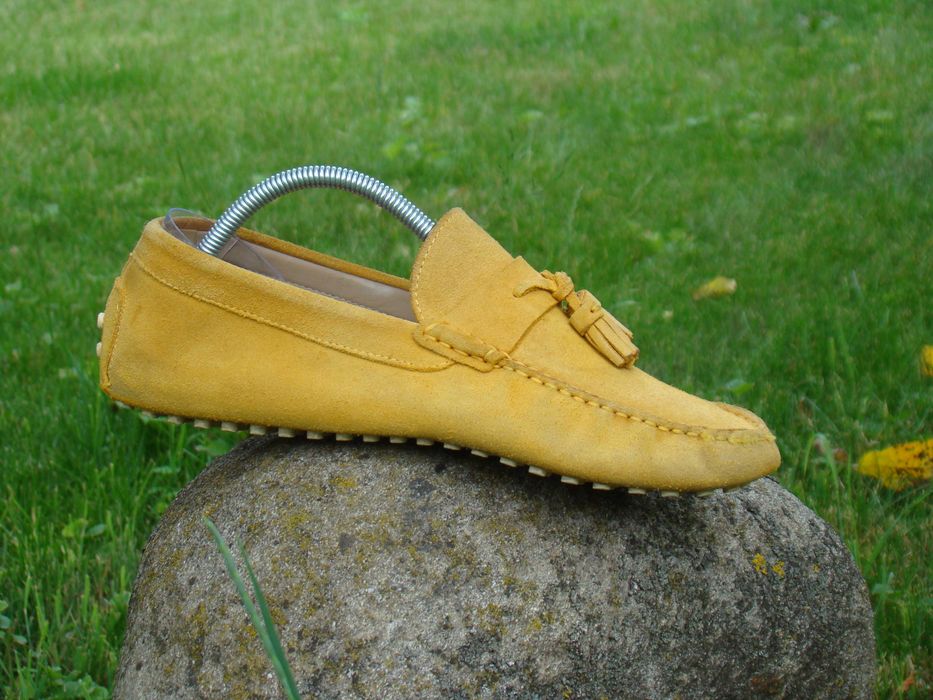 Кожаные Mокасины ZARA 42 - 41р.  Оригинал !TOD'S