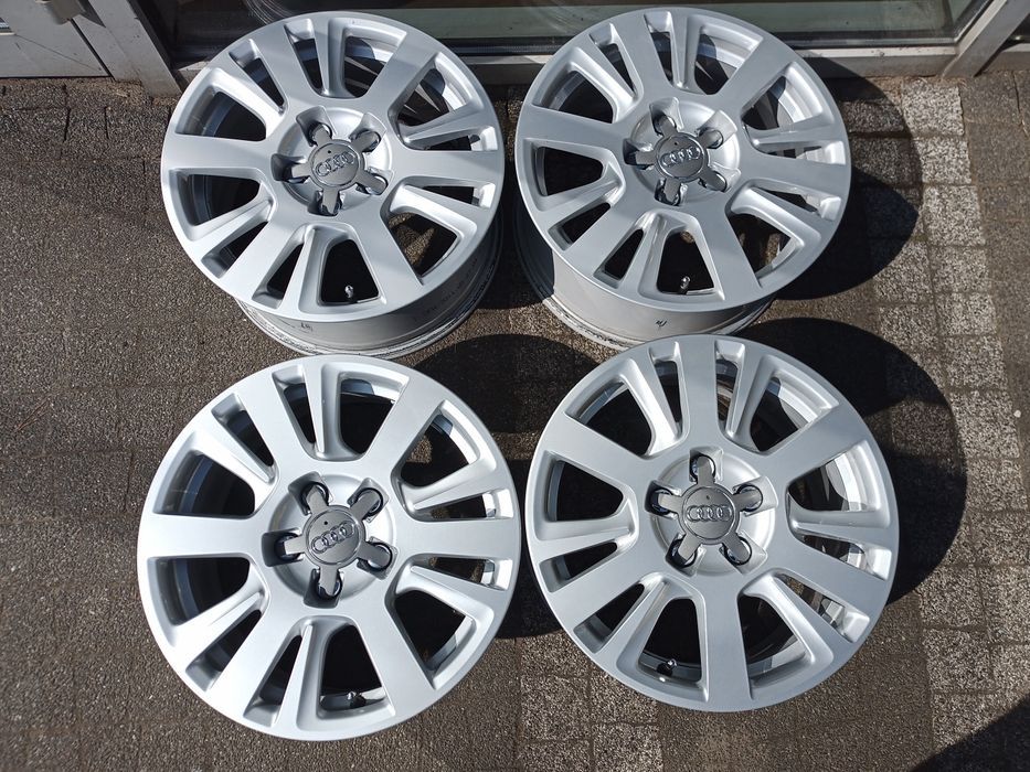 Alu 16" Audi A4 4F0 A6 Q3 VW Golf Eos Sharan Touran Caddy Passat Skoda Octavia Superb OEM Ładny stan 4F0601025CF NR224